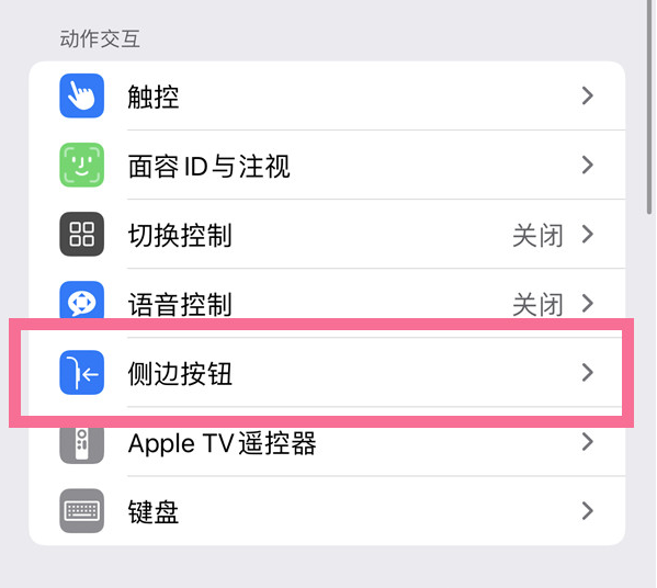 北碚苹果14维修店分享iPhone14 Plus侧键双击下载功能关闭方法 