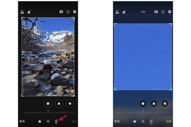 北碚苹果手机维修分享iPhone手机如何使用裁剪功能隐藏照片 
