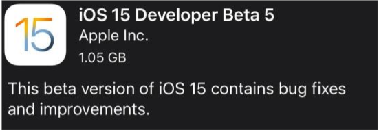 北碚苹果手机维修分享如何升级到iOS15.0 beta5 